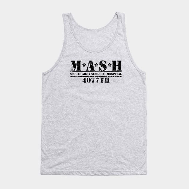 MASH - 4077th Tank Top by hauntedjack